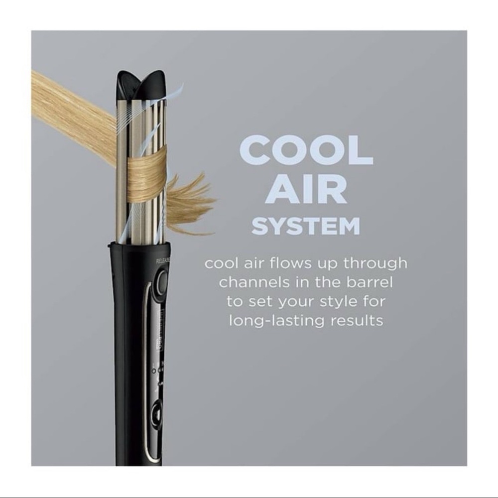 InfinitiPro Cool Airwrap Styler curling iron NWT